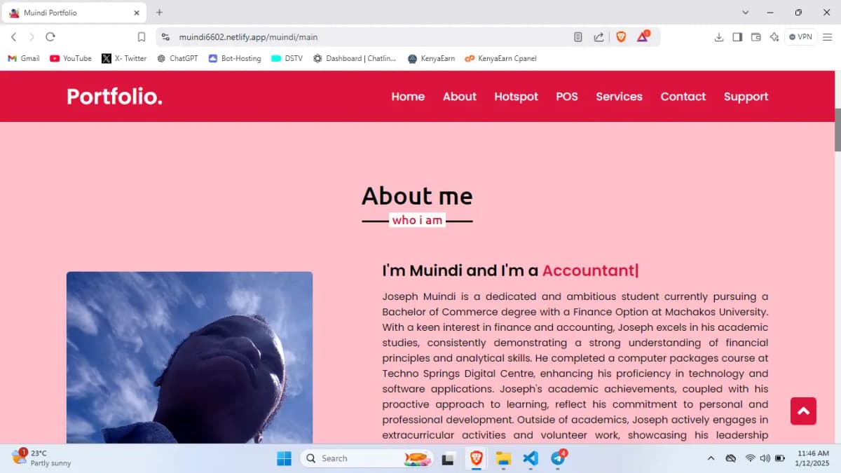First Portfolio